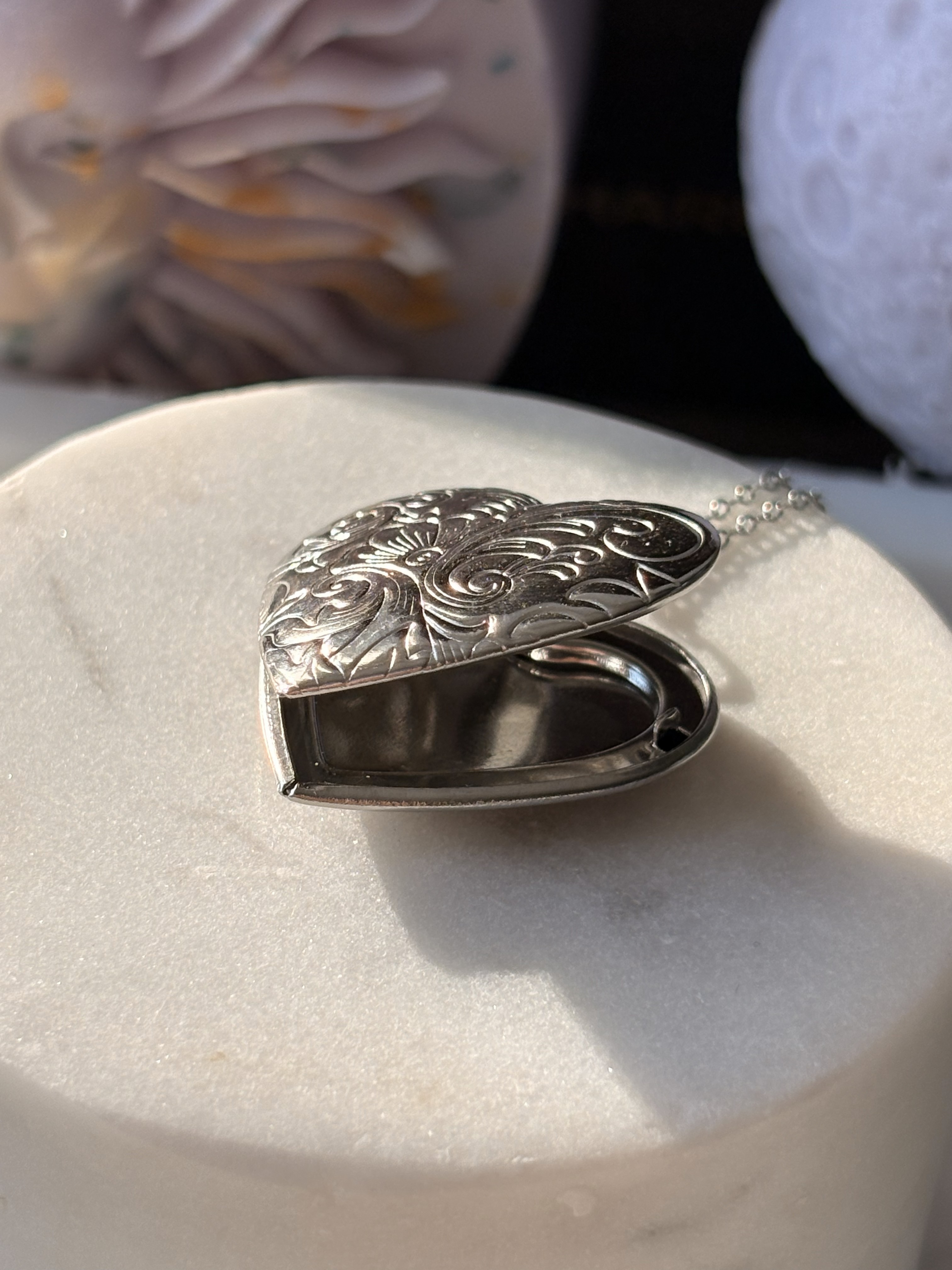 Amulet Heart Spell Silver - obrazek 3