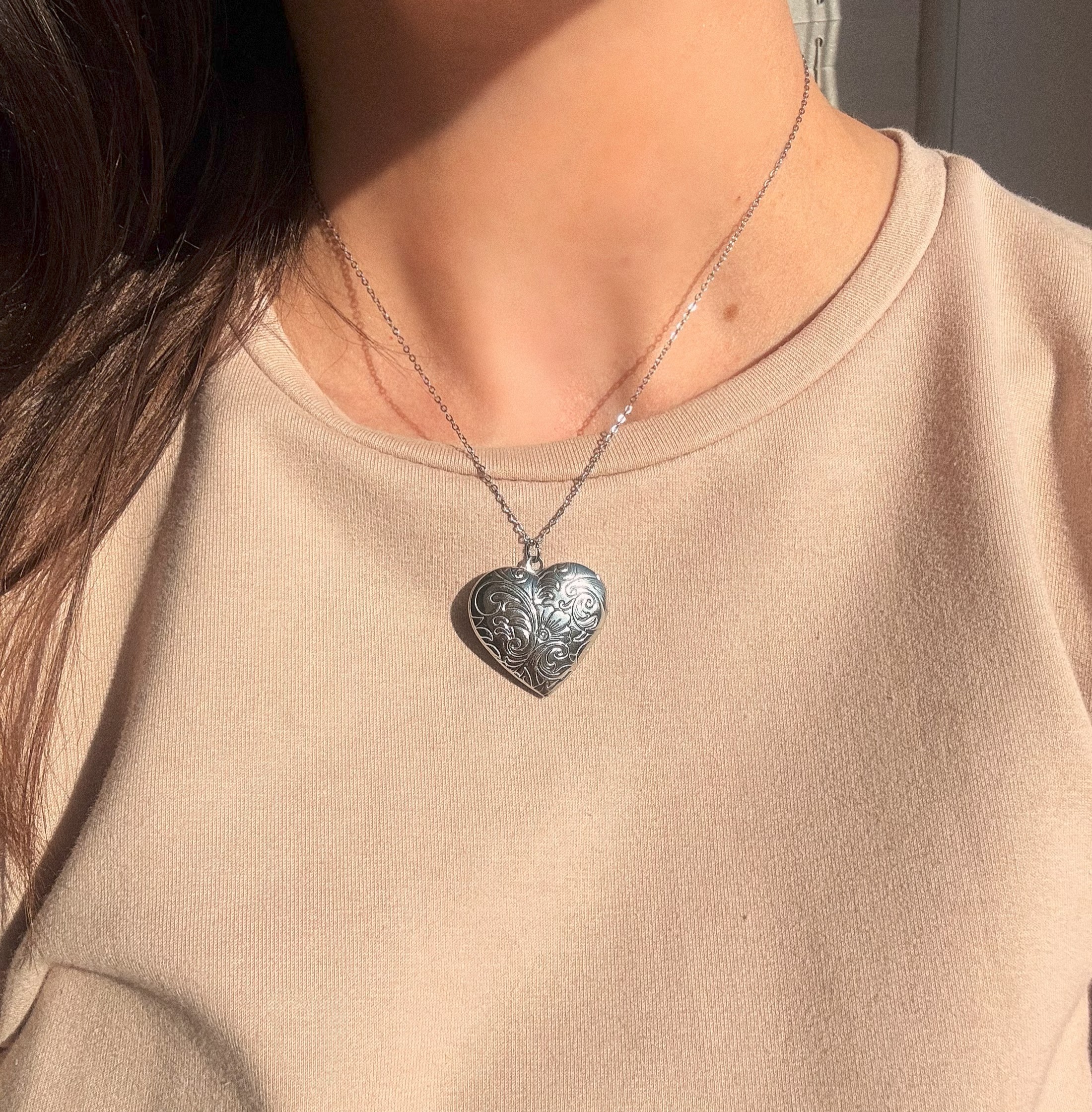 Amulet Heart Spell Silver - obrazek 2