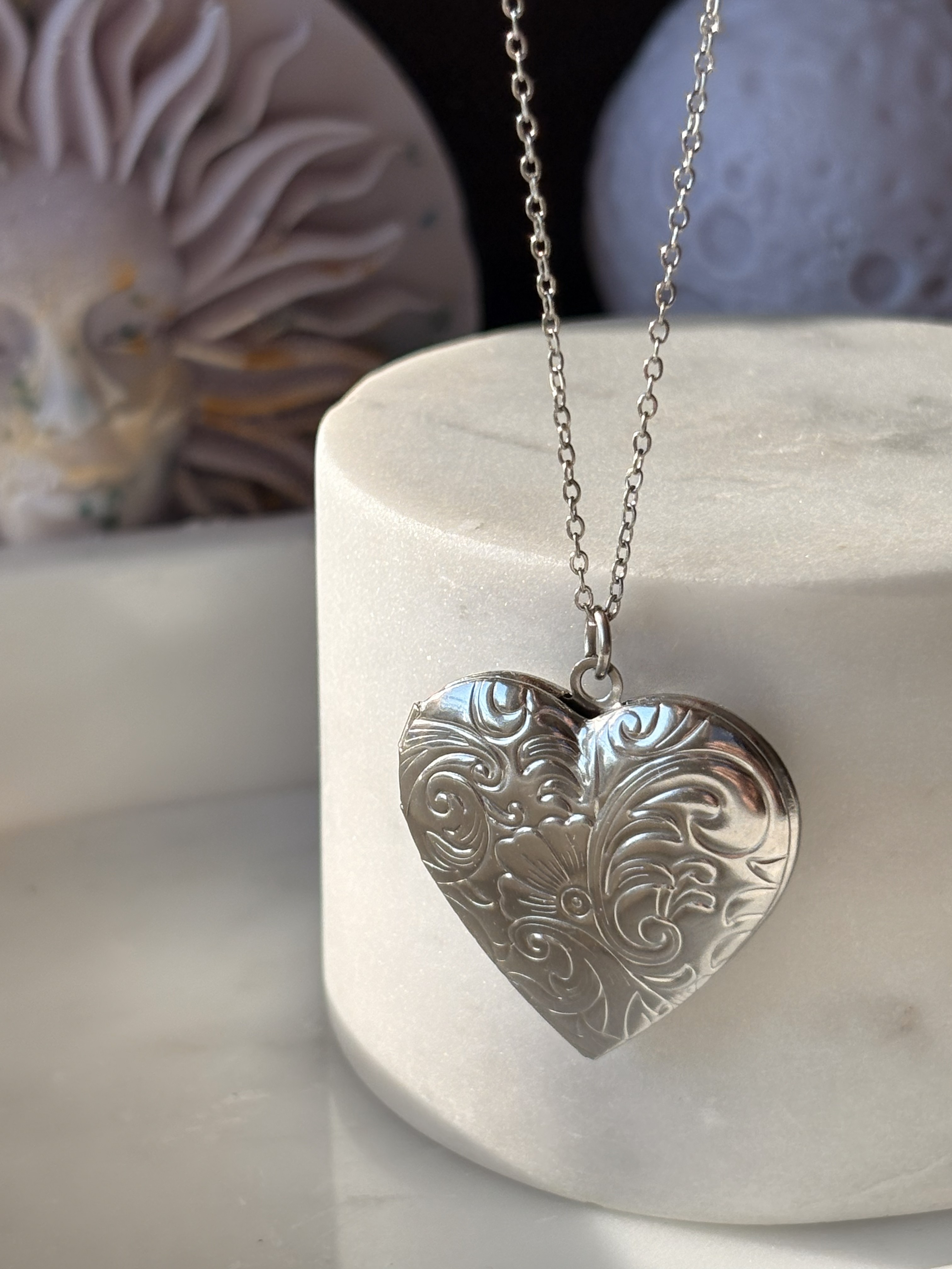 Amulet Heart Spell Silver - obrazek 5