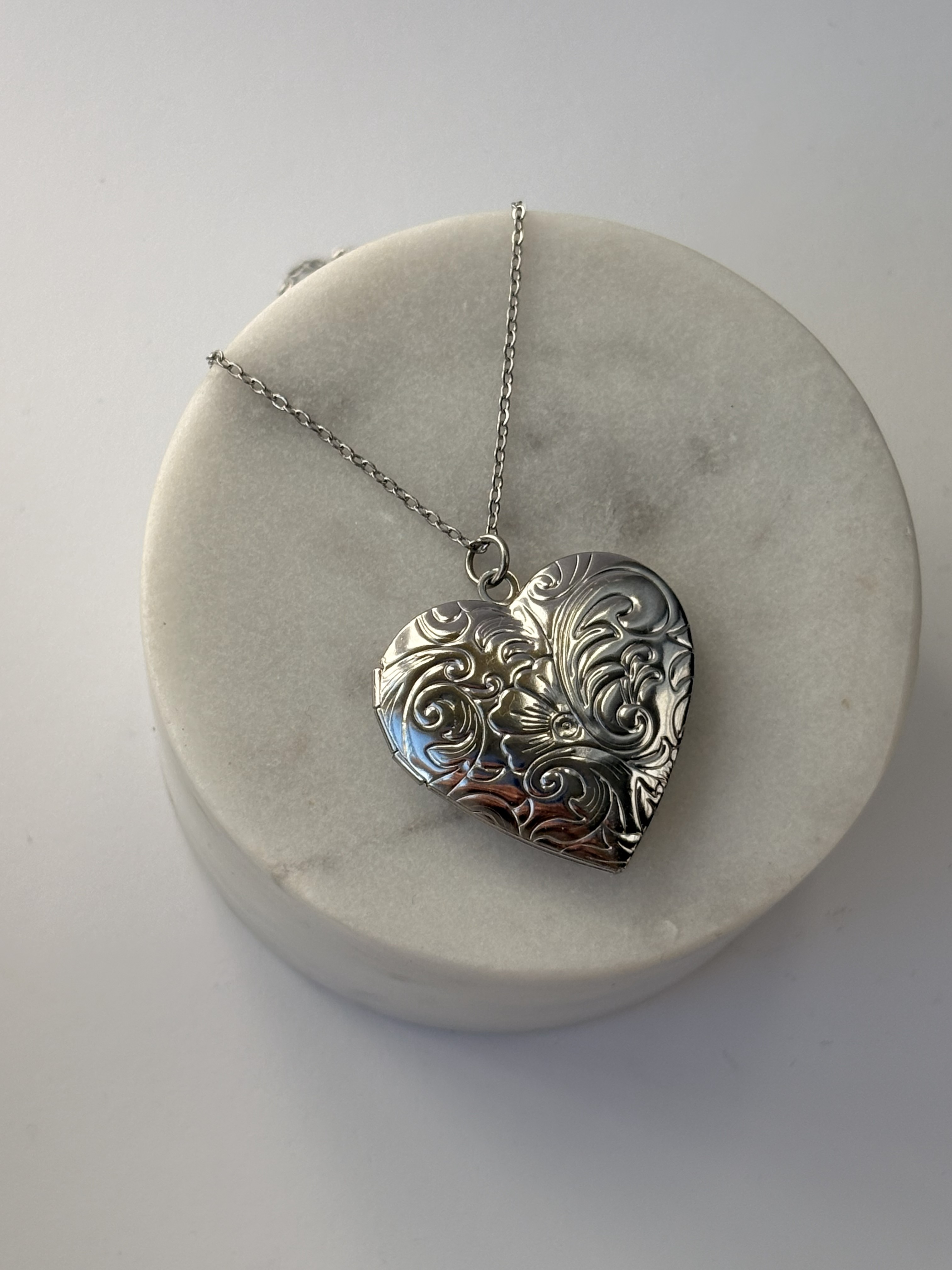 Amulet Heart Spell Silver - obrazek 4