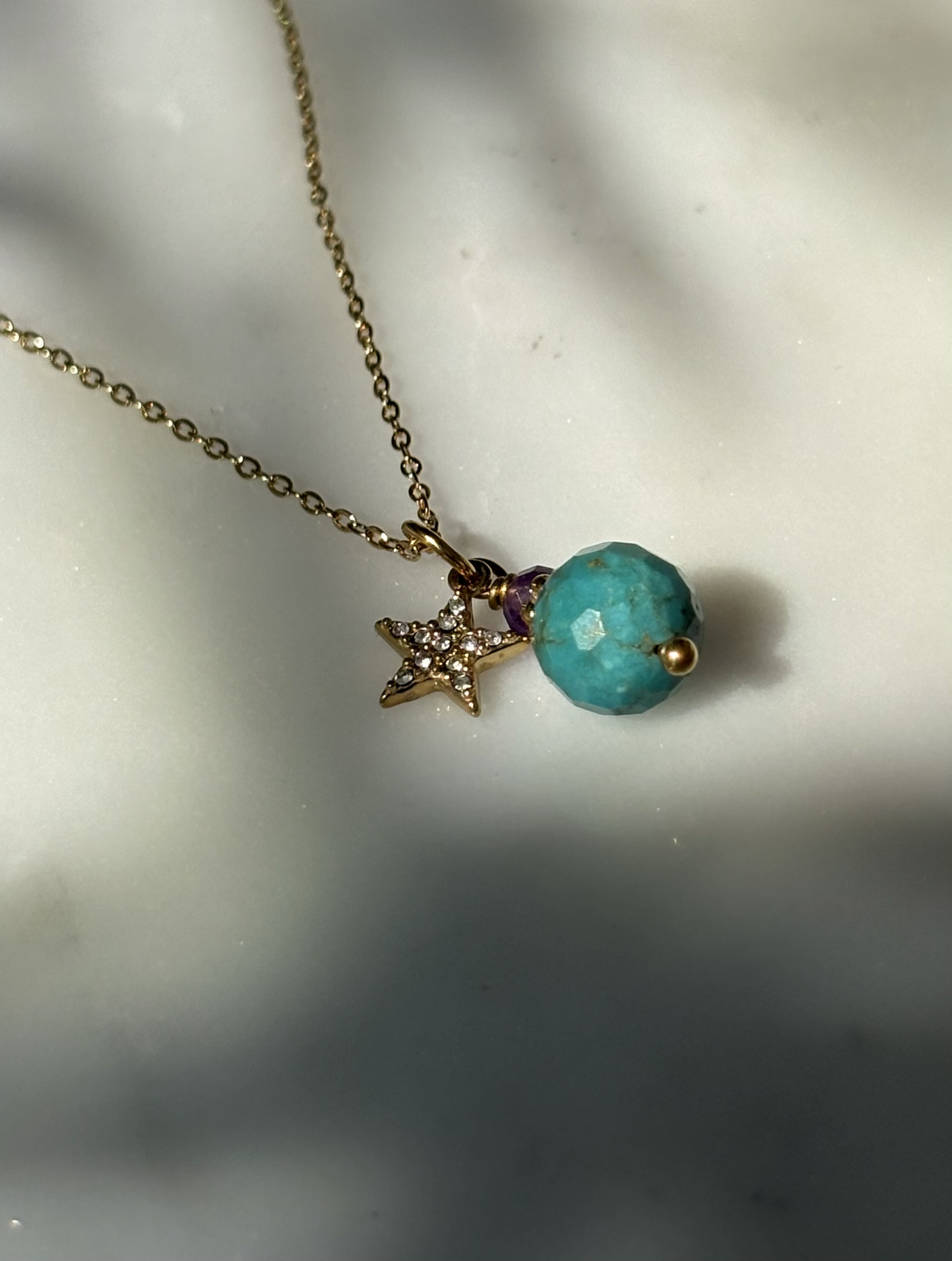 Amulet Turkus Star (na ochronę i spokój) - obrazek 2